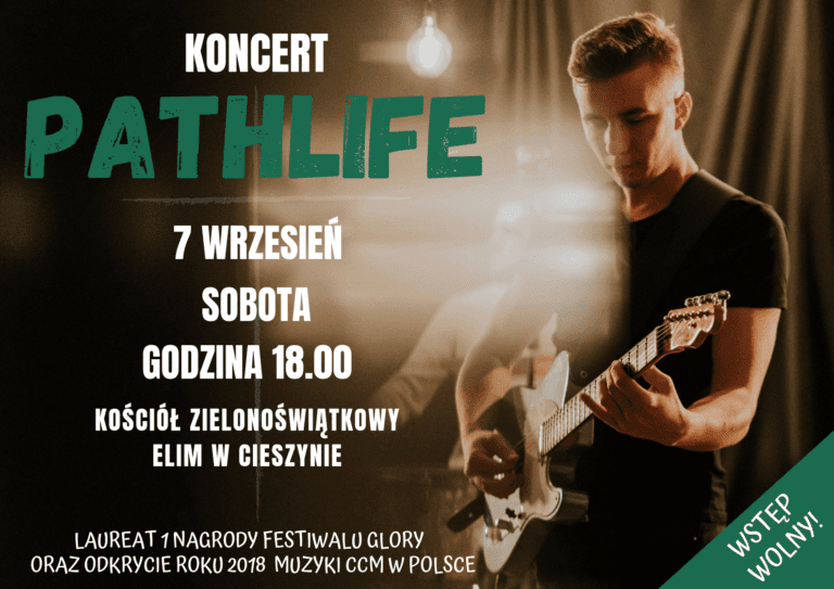 Koncert Pathlife w KZ Elim Cieszyn