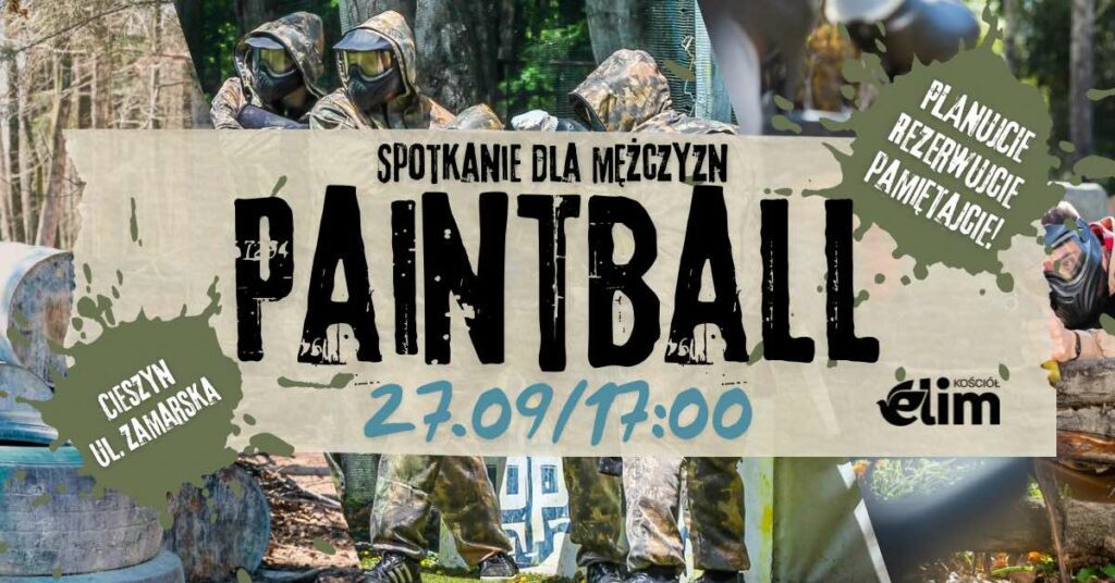 Paintball spotkanie dla mezczyzn